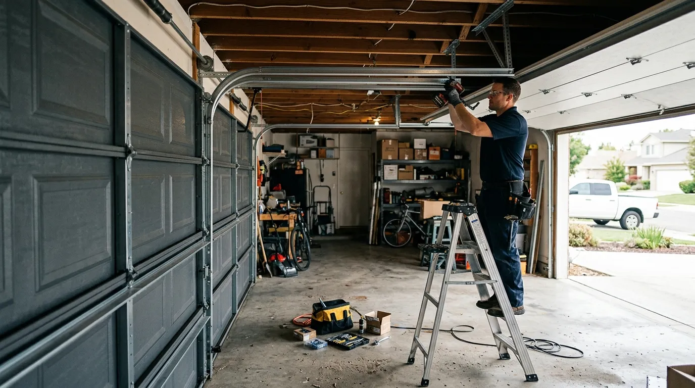 Garage door work by Fresno Garage Door Co in Fresno, CA