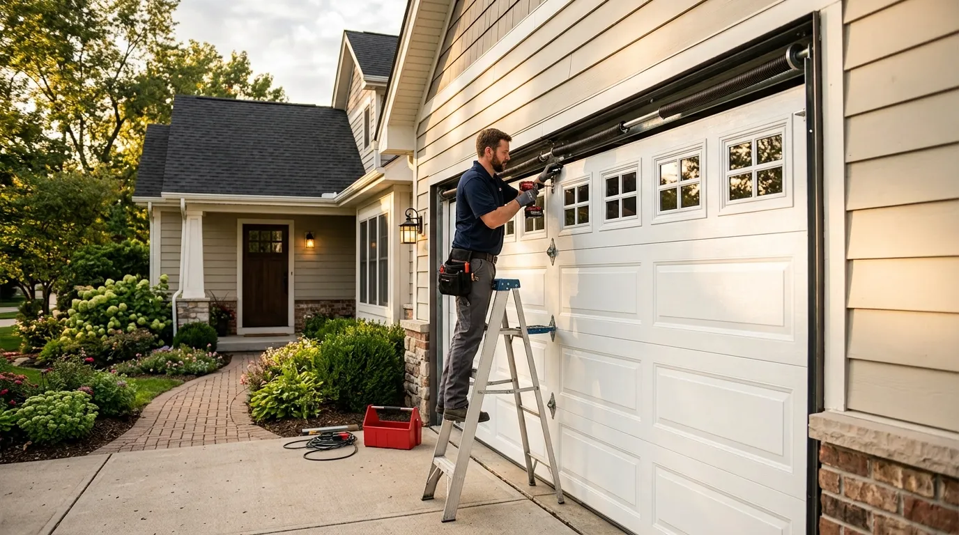 Garage door work by Fresno Garage Door Co in Fresno, CA