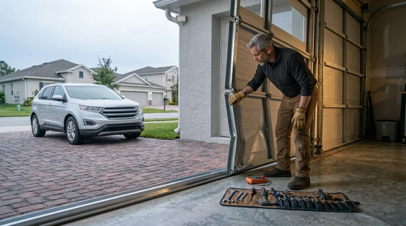 Is Your Old Fresno Garage Door Worth Repairing