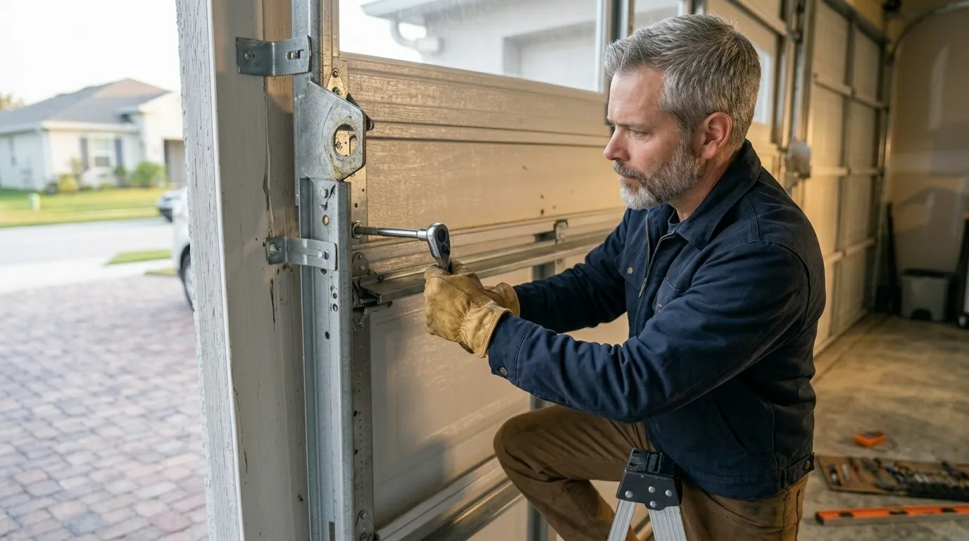 Garage door service in Fresno, CA