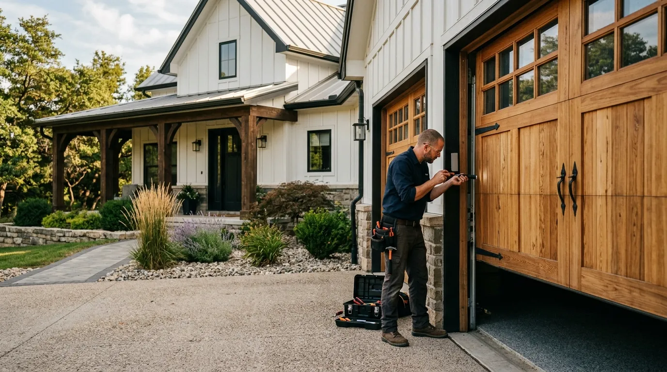 Garage door service in Fresno, CA