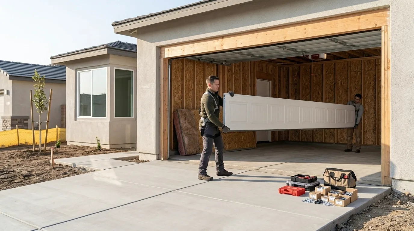 Garage door service in Fresno, CA
