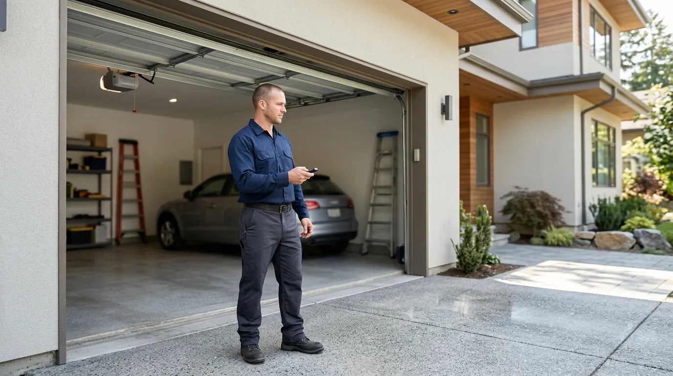 Garage door service in Fresno, CA