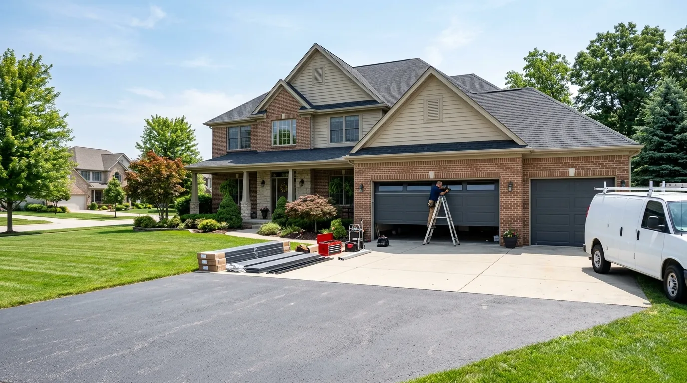 Garage door service in Fresno, CA