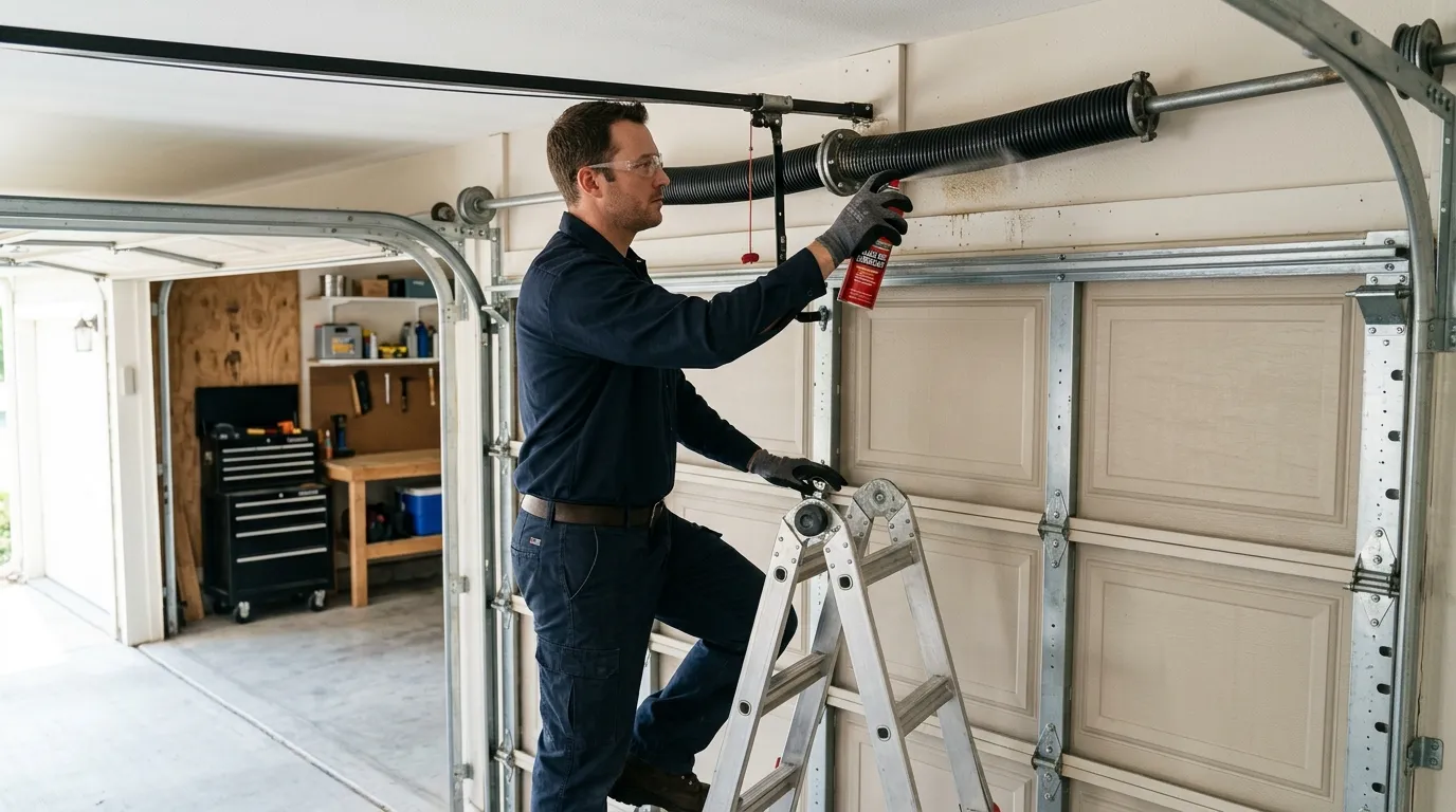 Garage door service in Fresno, CA