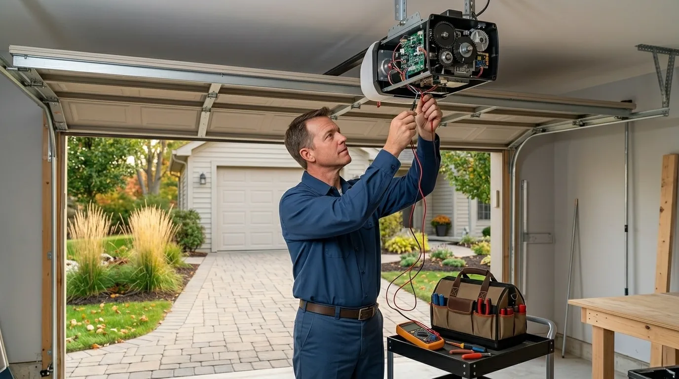 Garage door service in Fresno, CA