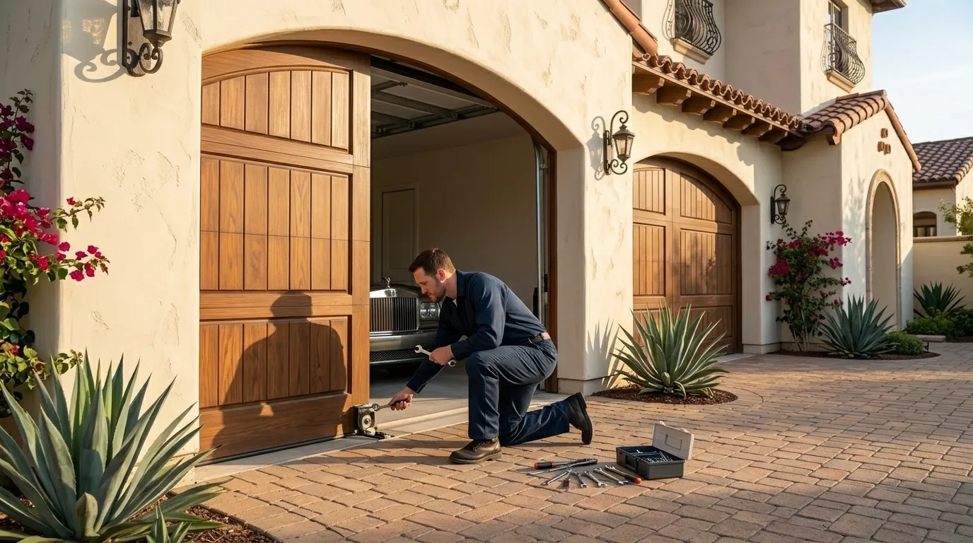 Garage door service in Fresno, CA