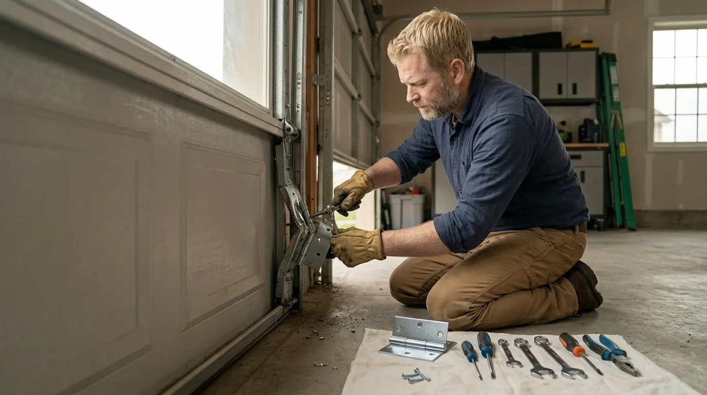 Same-day garage door service by Fresno Garage Door Co in Fresno, CA
